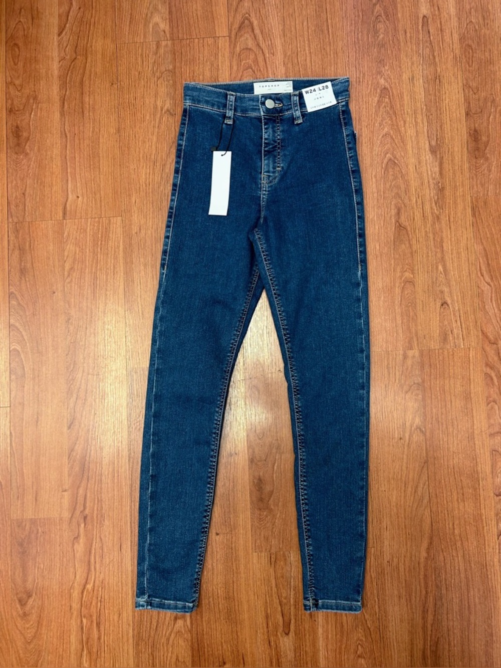 *New* Top Shop Joni High Rise Jeans Size 24x28